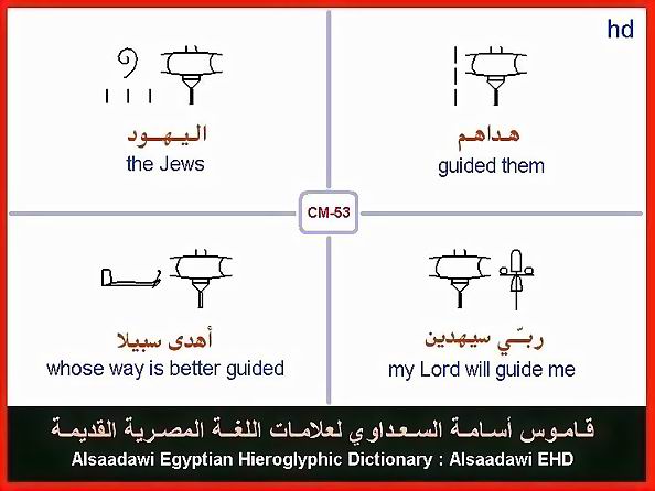 25 - Common Egyptian Hieroglyphic Words and Expressions