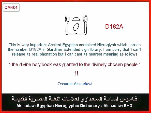 25 - Common Egyptian Hieroglyphic Words and Expressions