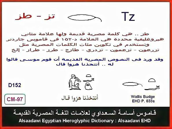 25 - Common Egyptian Hieroglyphic Words and Expressions